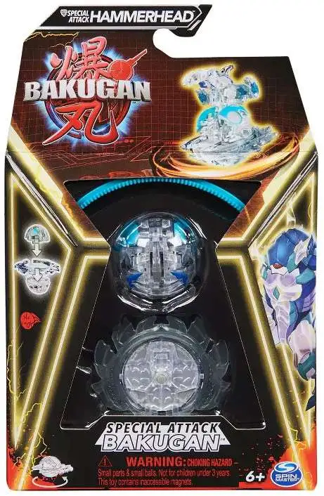 Bakugan 2023 Special Attack Hammerhead [Includes Online Roblox Game Code!]