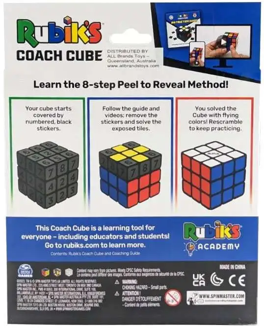Rubiks Cube Coach Cube Puzzle Toy Spin Master Toywiz Rubiks Cube Coach Cube Puzzle Toy Spin Master Toywiz