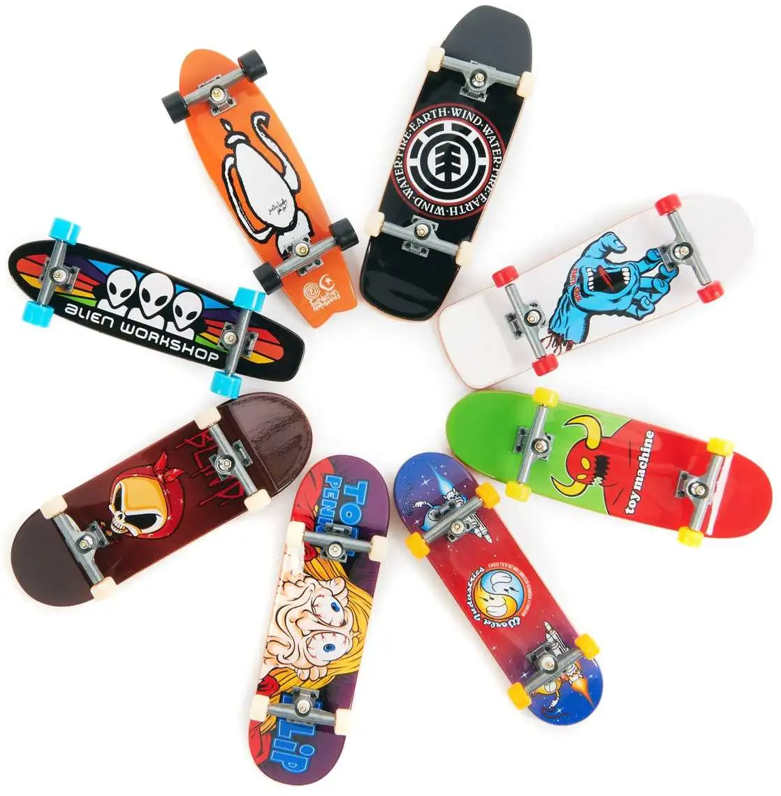 Tech Deck Series 5 Zero 96mm Mini Skateboard Spin Master - ToyWiz