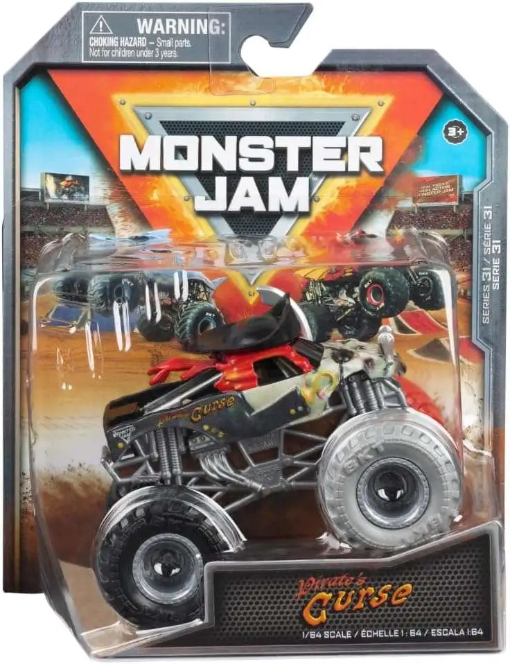 Monster Jam Series 31 Pirate's Curse Diecast Car