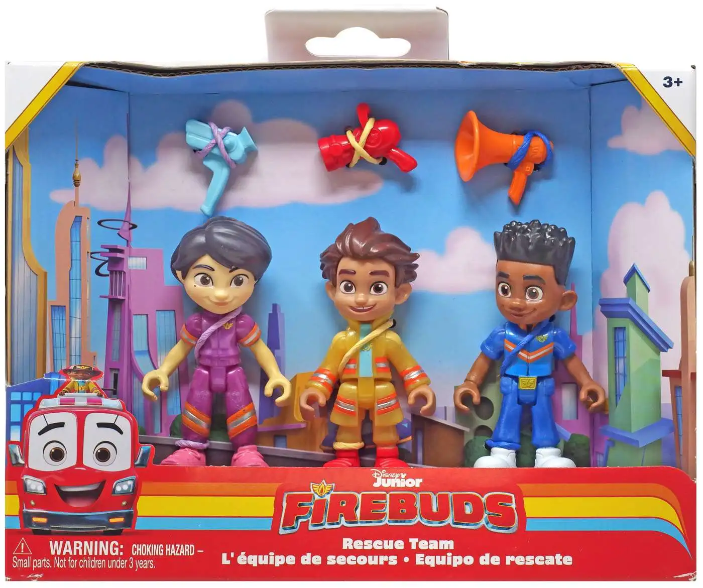 Disney Junior Firebuds Figure Gift 3pk  Disney junior, Action figure  gifts, Kids toys for boys