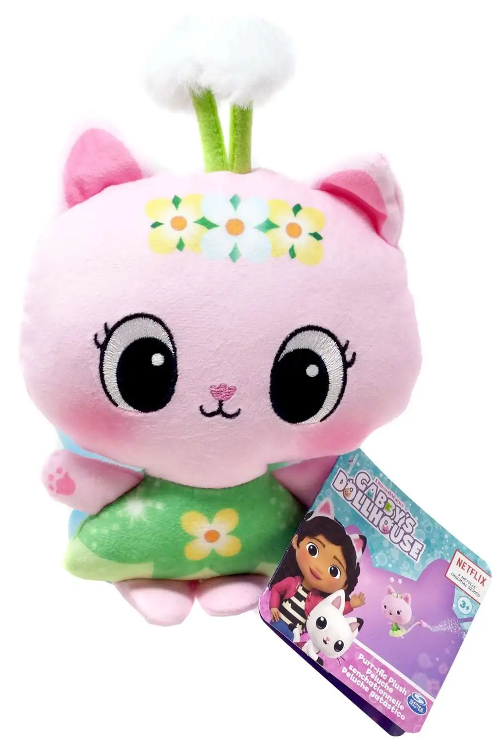 Gabby's Dollhouse Kitty Fairy 7-Inch Purr-ific Plush [2024]
