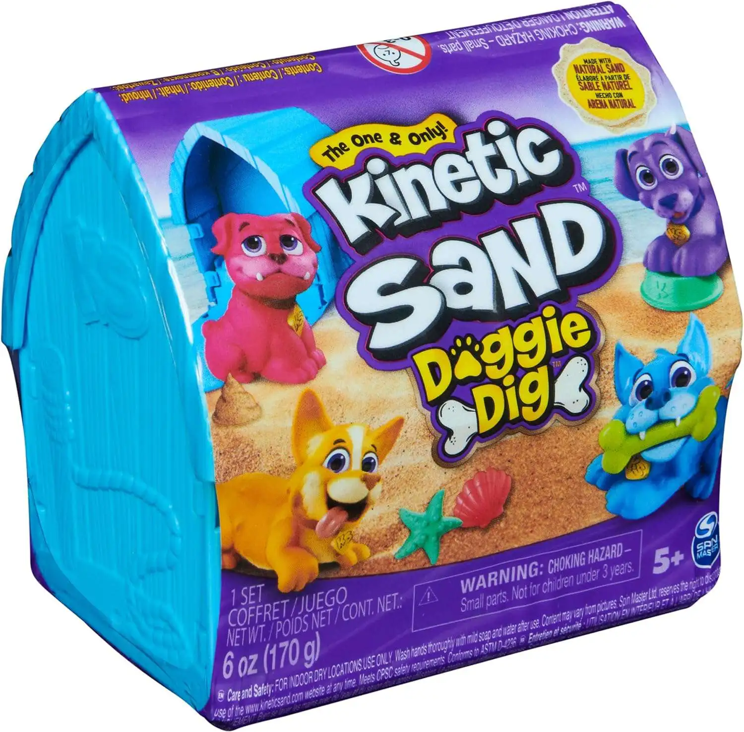 Kinetic Sand Doggie Dig 4 Ounce Mystery Pack