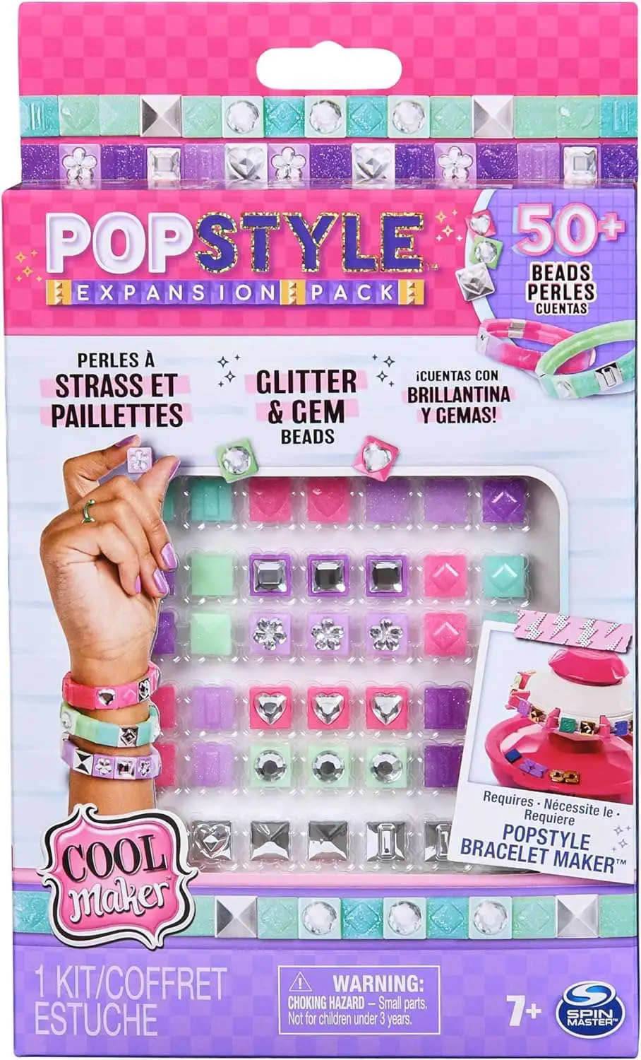Spin Master Toy Cool Maker PopStyle Create and Remake BraceletMaker