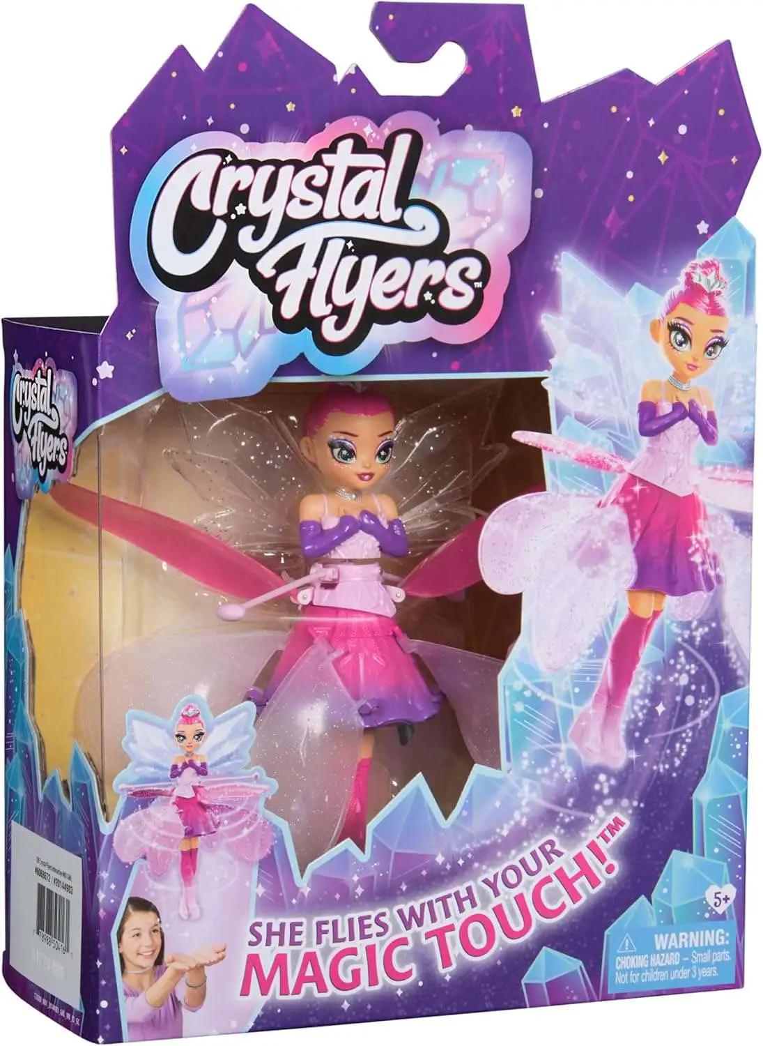 Crystal Flyers Figure [Pink & Purple]