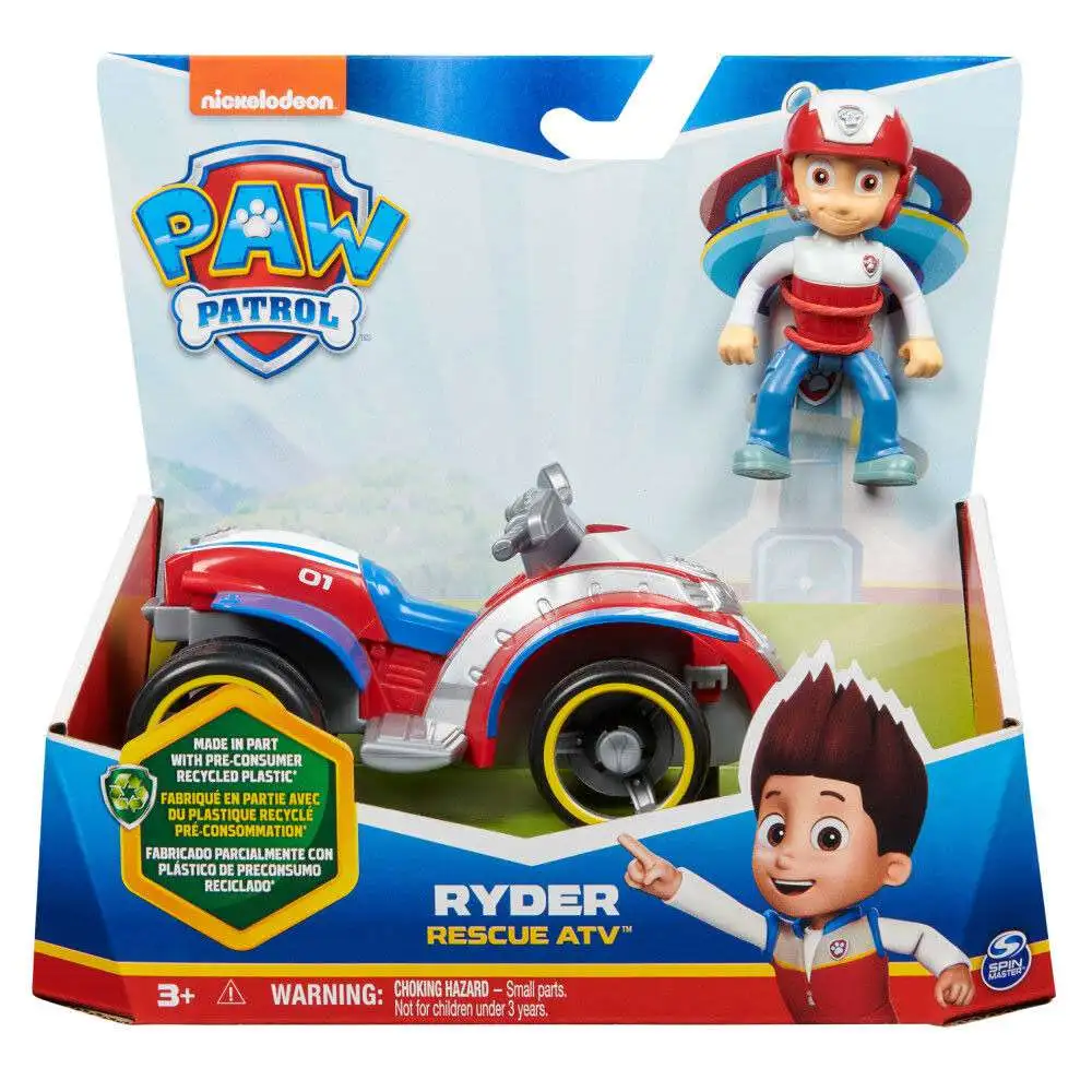 Paw Patrol Ryder Rescue ATV Vehicle