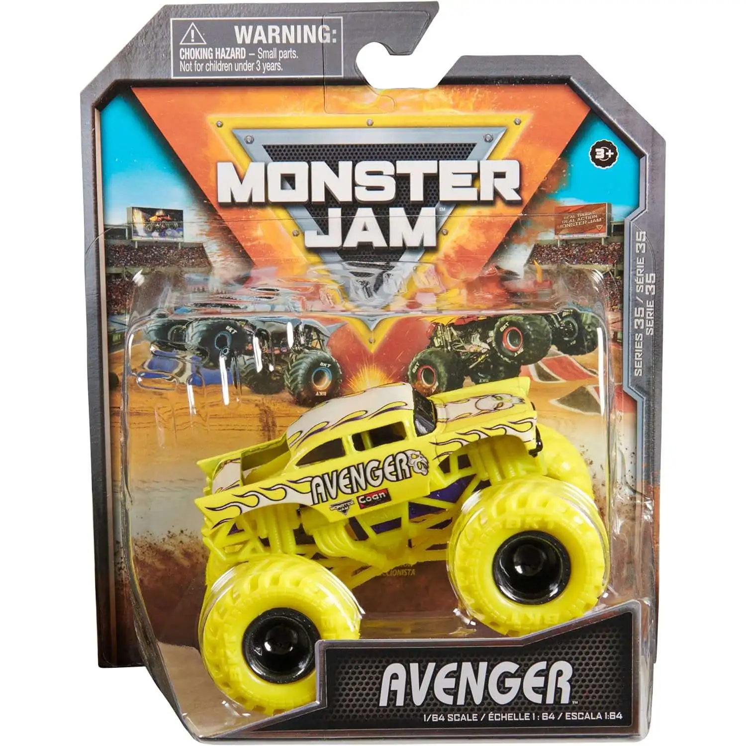 Monster Jam Series 35 Avenger Diecast Car