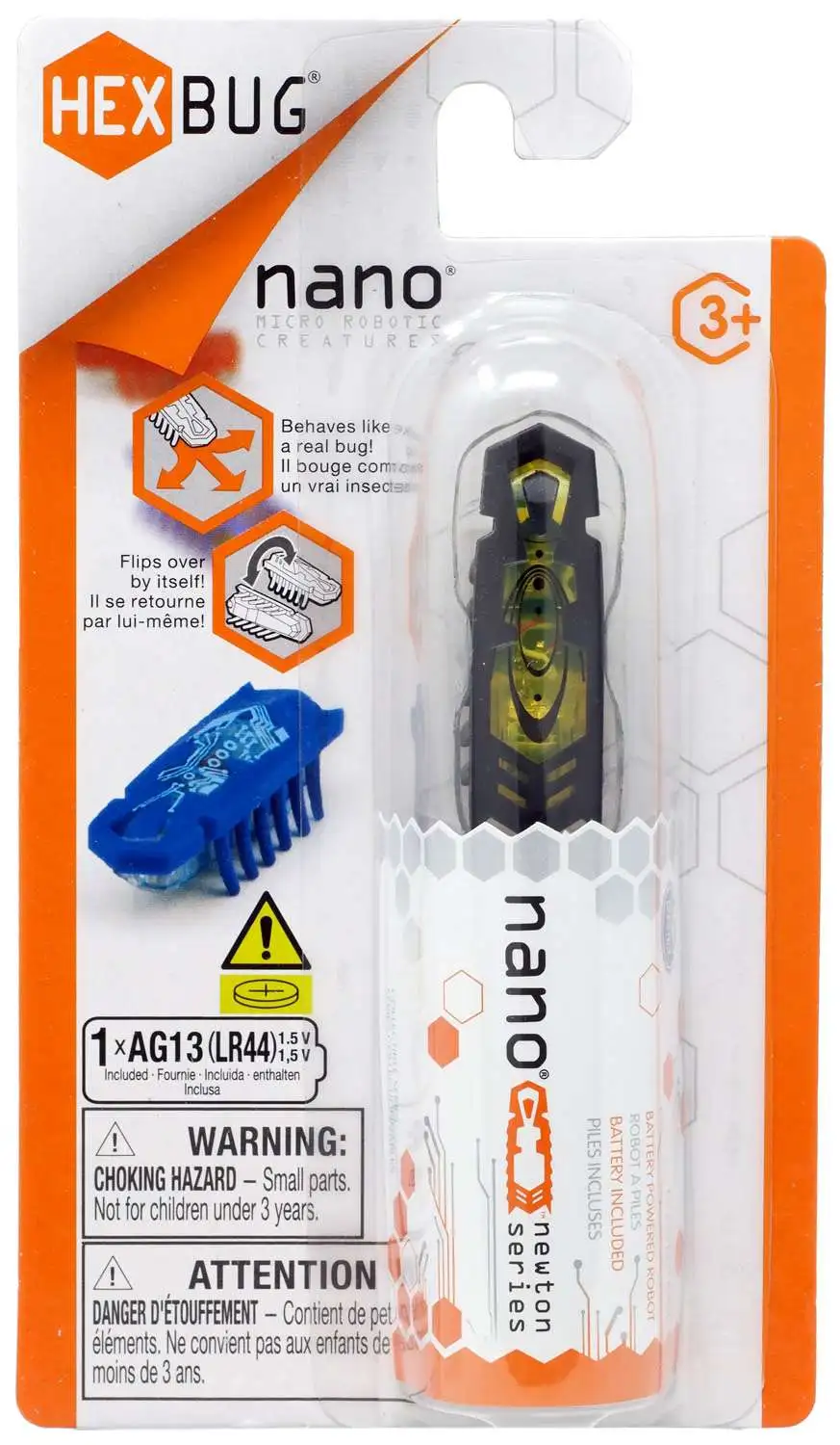 Hexbug Nano Newton Series Black & Yellow