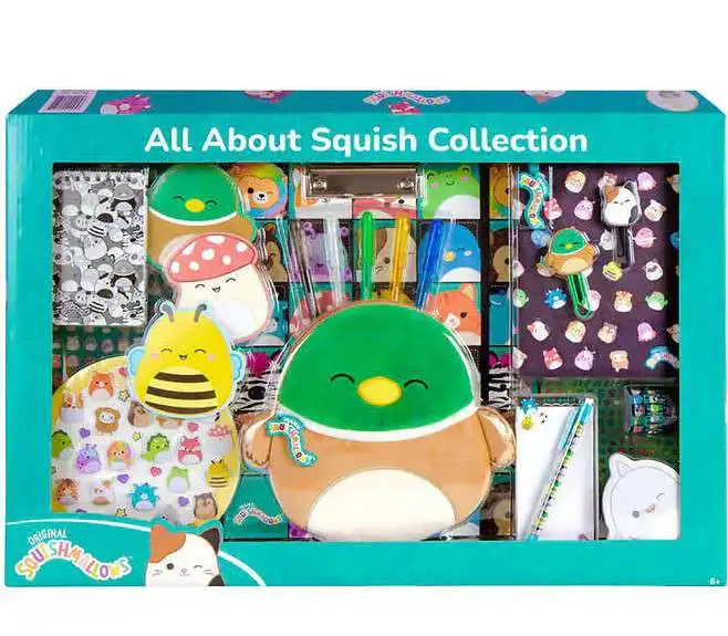 Squishmallows All About Squish Collection Avery the Duck Exclusive Stationery Kit