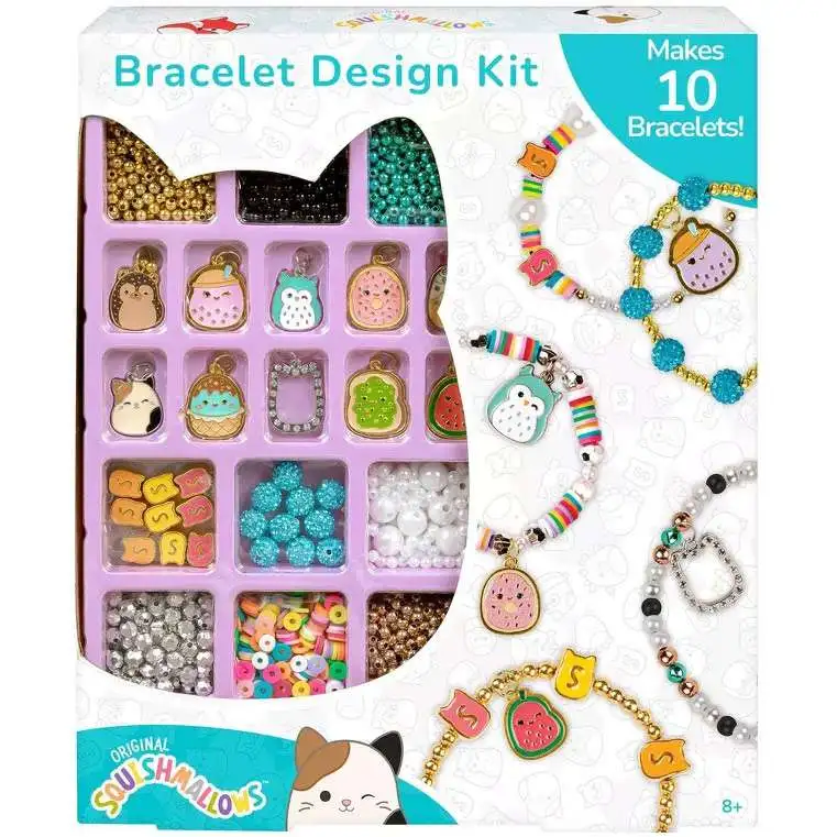 Squishmallows Bracelet Design Kit [Makes 10 Bracelets!, 2024]