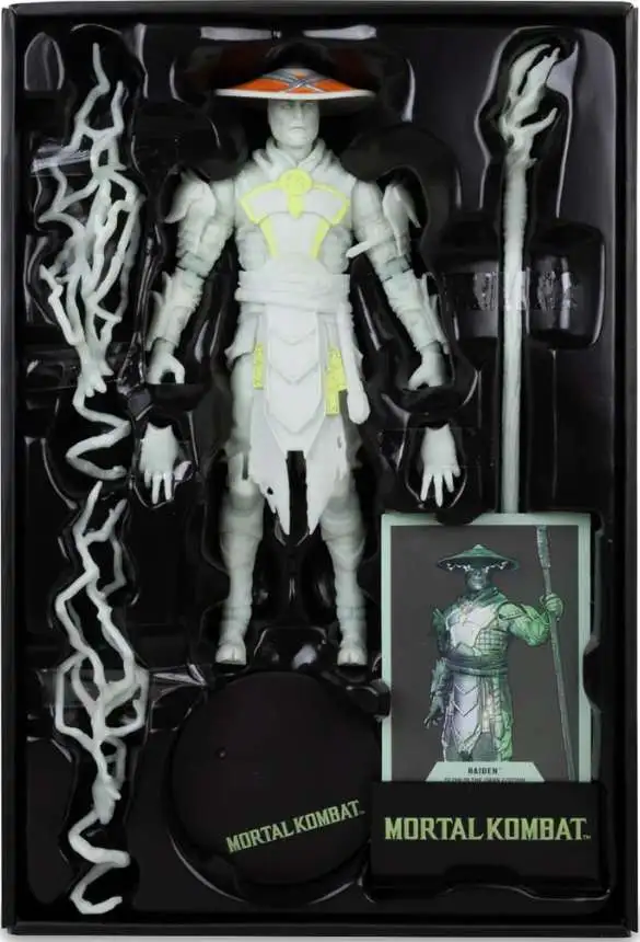 McFarlane Toys Mortal Kombat Gold Label Collection Raiden 7 Action ...