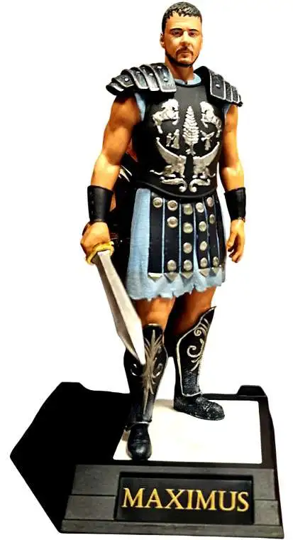 McFarlane Toys Gladiator Movie Maniacs Maximus Decimus Meridius 6-Inch Posed Figure