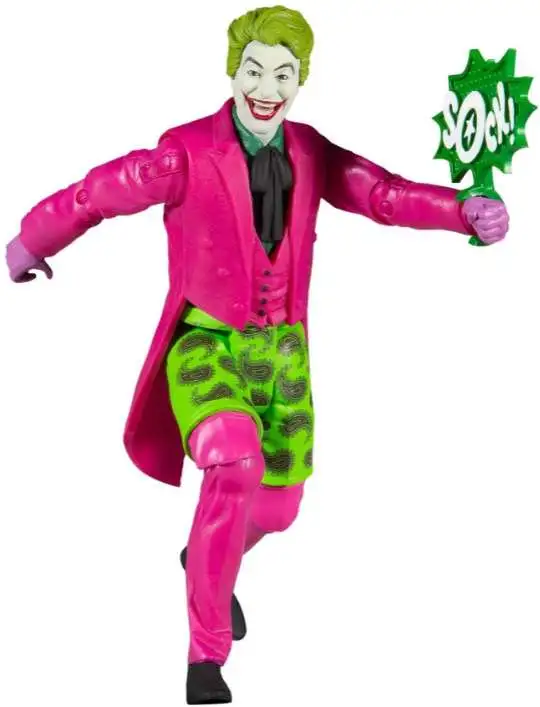 McFarlane Toys DC Batman 1966 Retro Series The Joker Action Figure [Green Trunks]