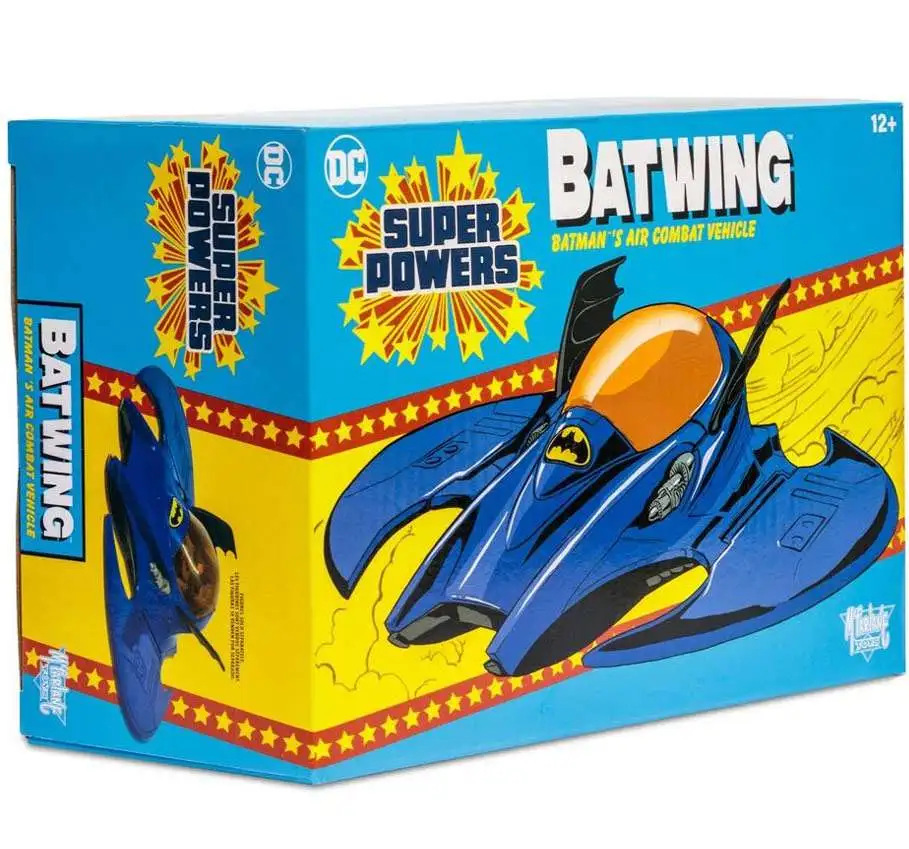 McFarlane Toys DC Direct Super Powers Batwing Action Figure Vehicle [Damaged Package]