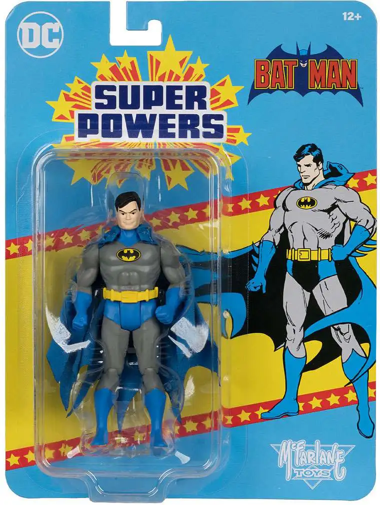 McFarlane Toys DC Direct Super Powers Batman Action Figure [Unmasked, Chase Version]