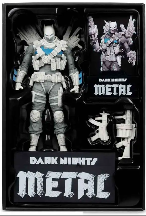 DC Multiverse The Grim Knight (Dark Nights Metal) – Action Figure 17,8 Cm, Edizione Limitata Gold Label - 4