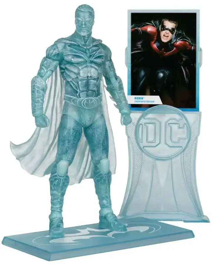 McFarlane Toys DC Multiverse Gold Label Collection Robin Exclusive Action Figure [Batman & Robin, Frostbite Edition]