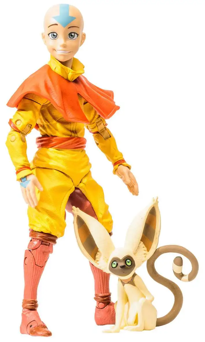 McFarlane Toys Avatar the Last Airbender Aang Action Figure [with Momo]