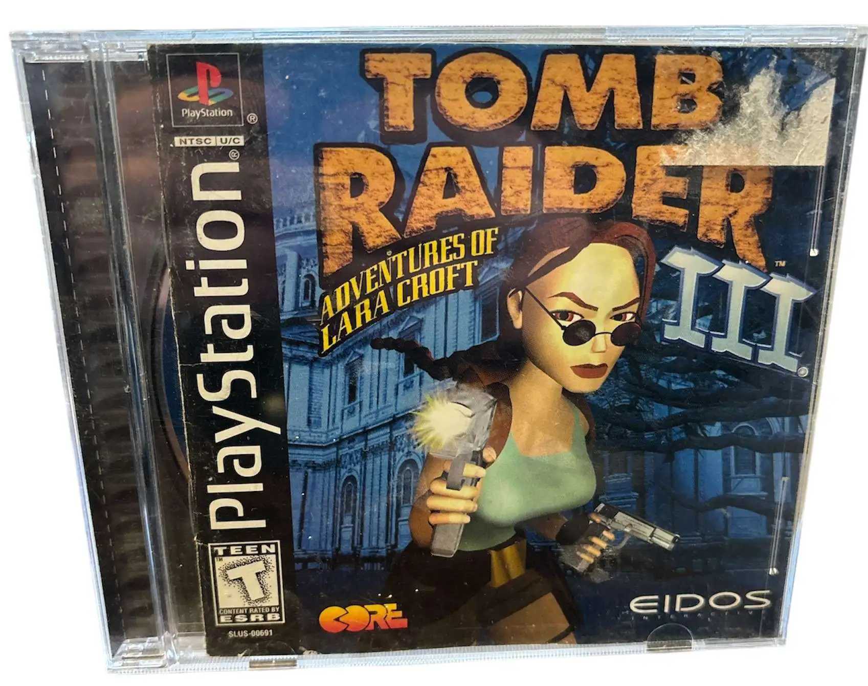 Playstation Tomb Raider 3 Video Game [Complete in Box]