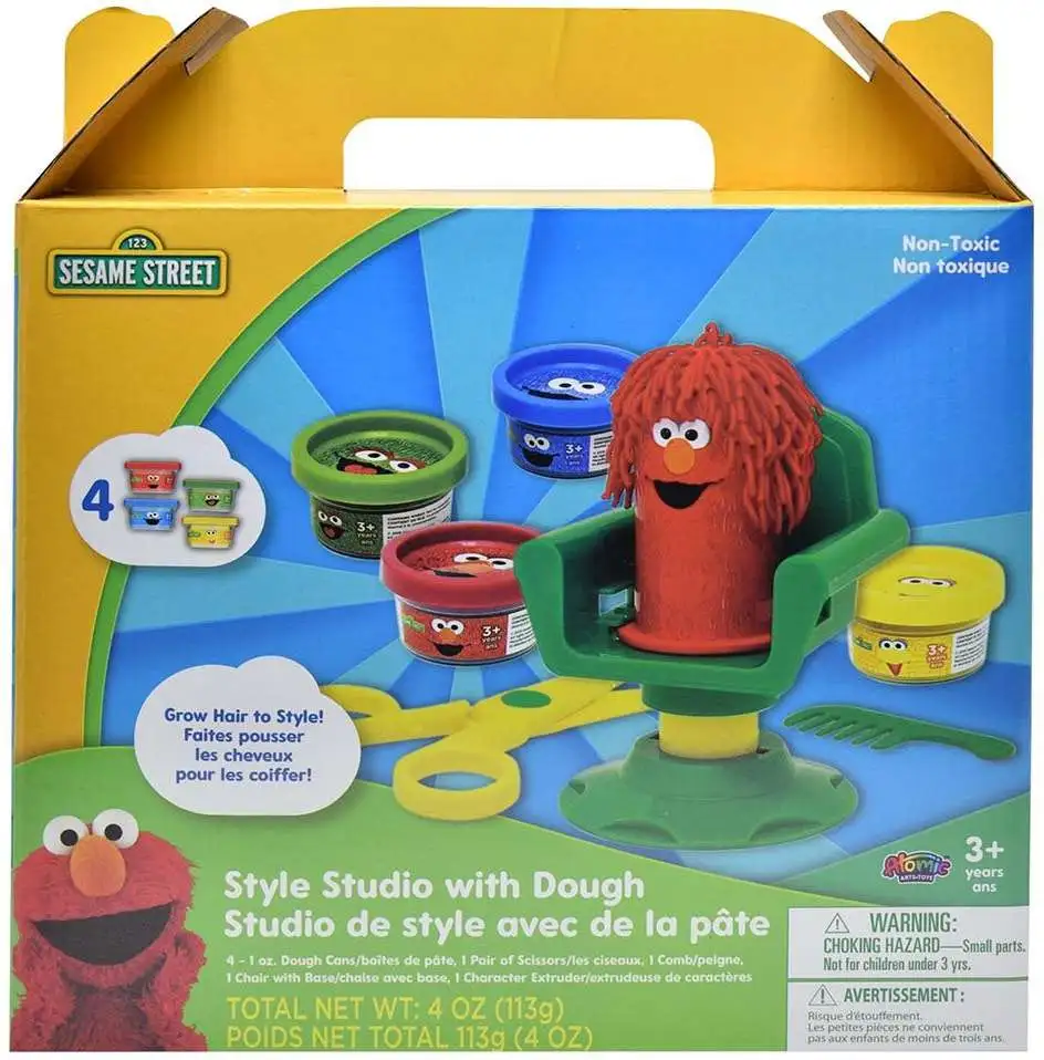 Sesame Street Style Studio with Dough Play Set