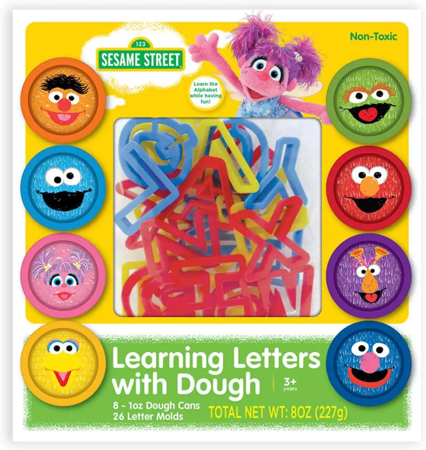 Sesame Street Learning Letters with Dough Play Set