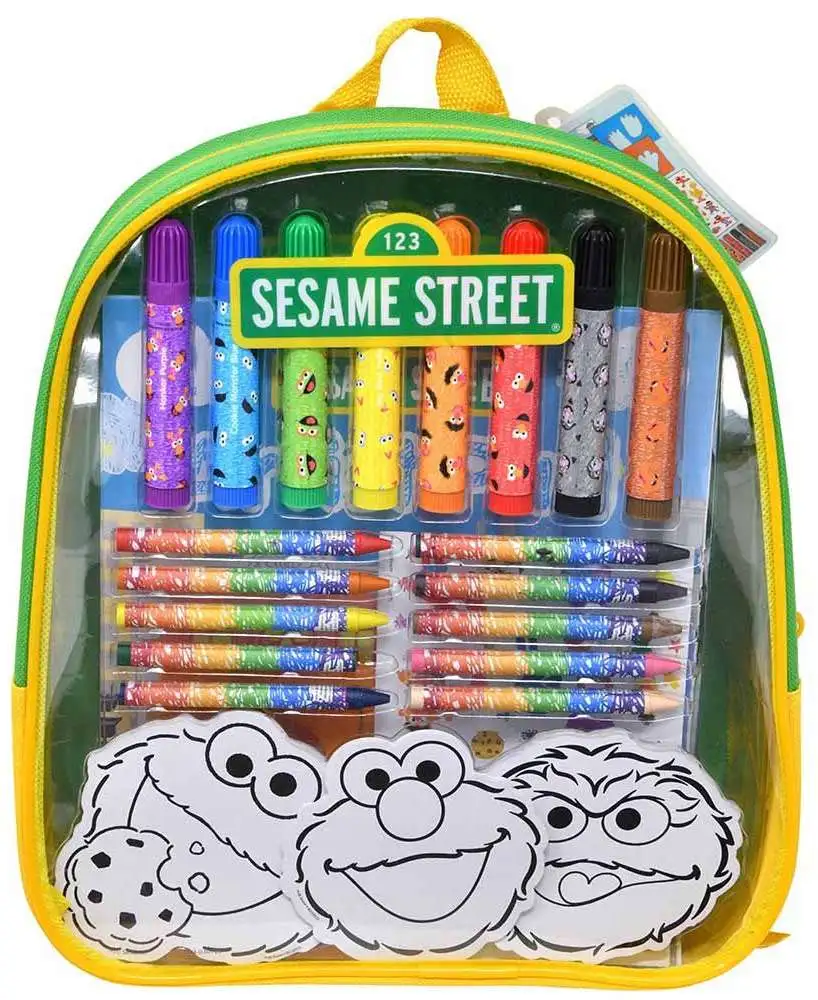 Sesame Street Art & Activity Backpack