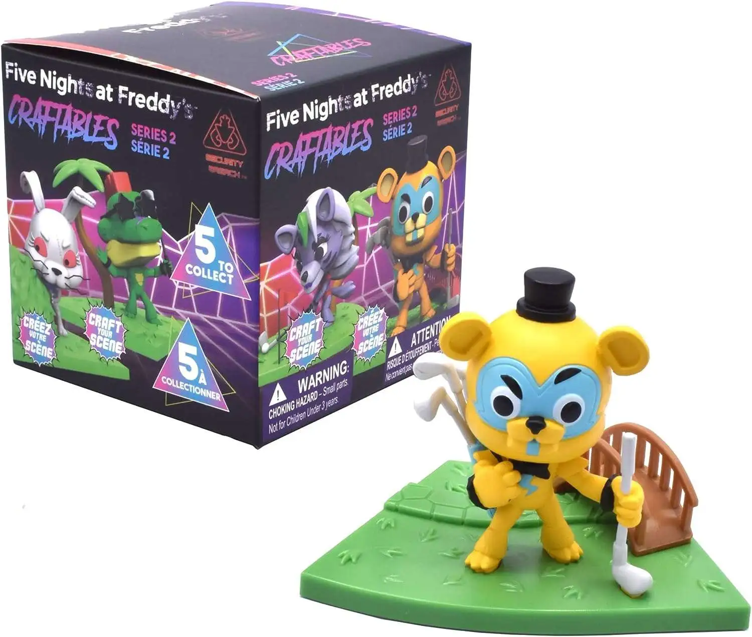 Five Nights at Freddys Series 2 Craftables Mystery Pack 1 RANDOM Figure Just  Toys - ToyWiz