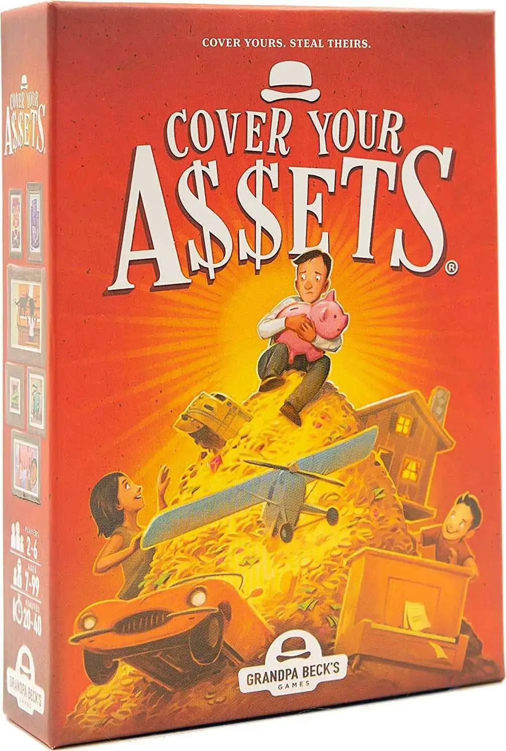 Card Game Grandpa Beck's Games Cover Your Assets