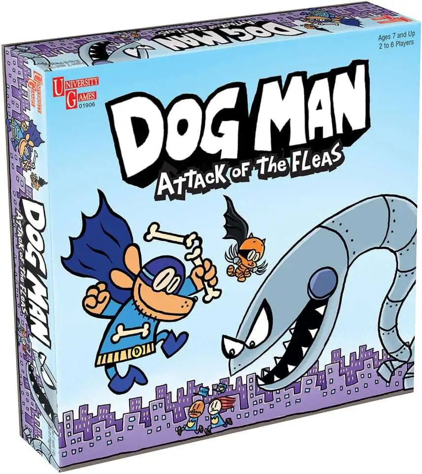 Dog Man Attack of the Fleas Card Game