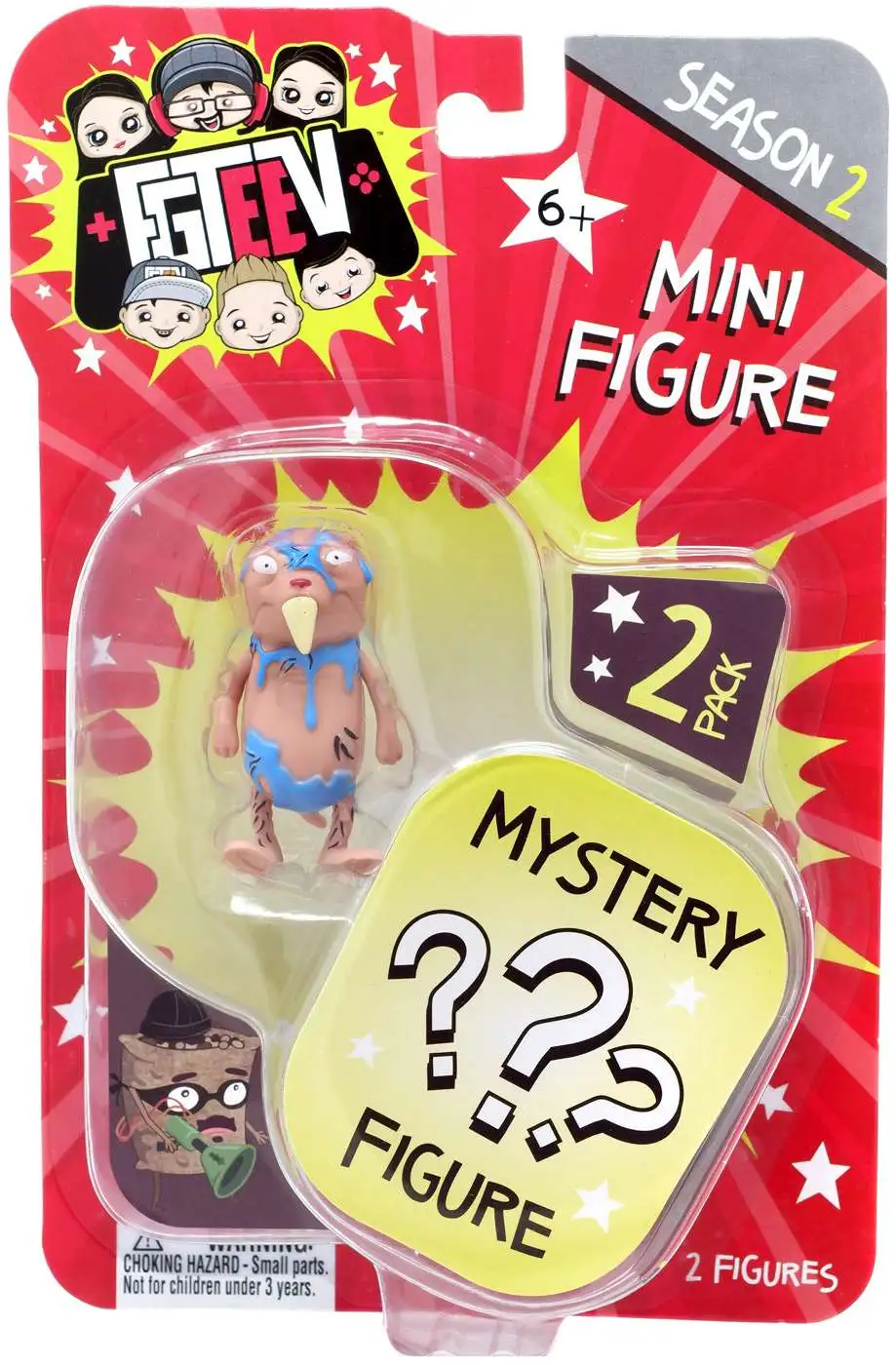 FGTeeV Season 2 Neil & Mystery Action Figure 2-Pack