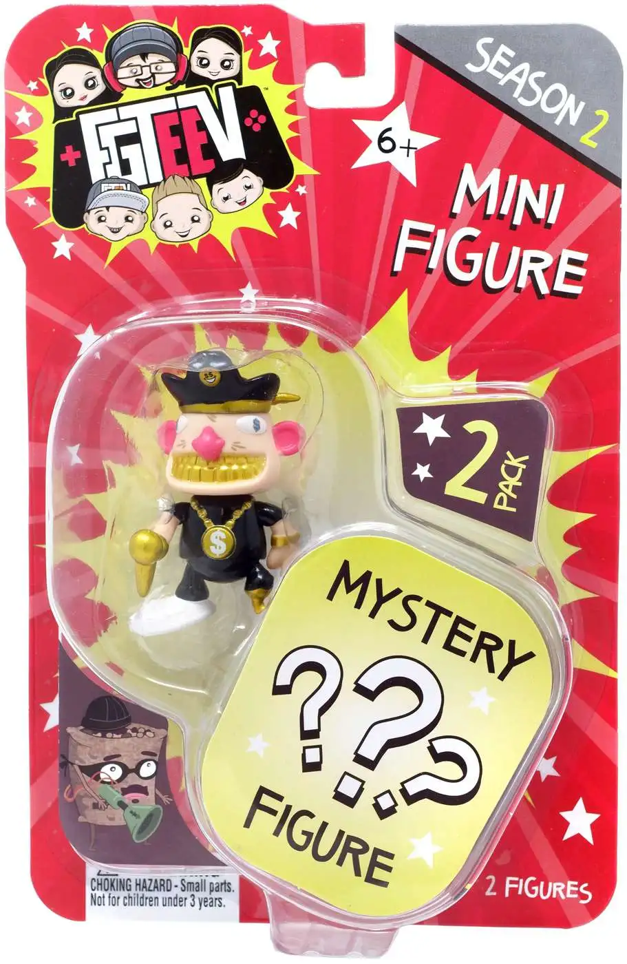 FGTeeV Season 2 Rapstar Hook & Mystery Action Figure 2-Pack