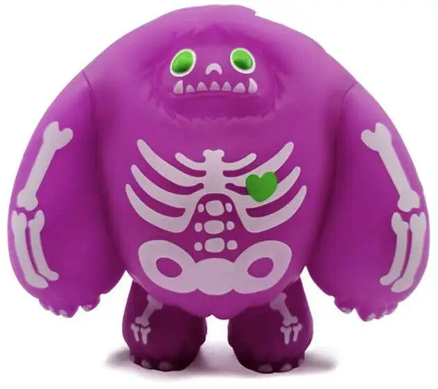 Abominable Toys Chomp Vinyl Figure [Purple Glow Skeleton]