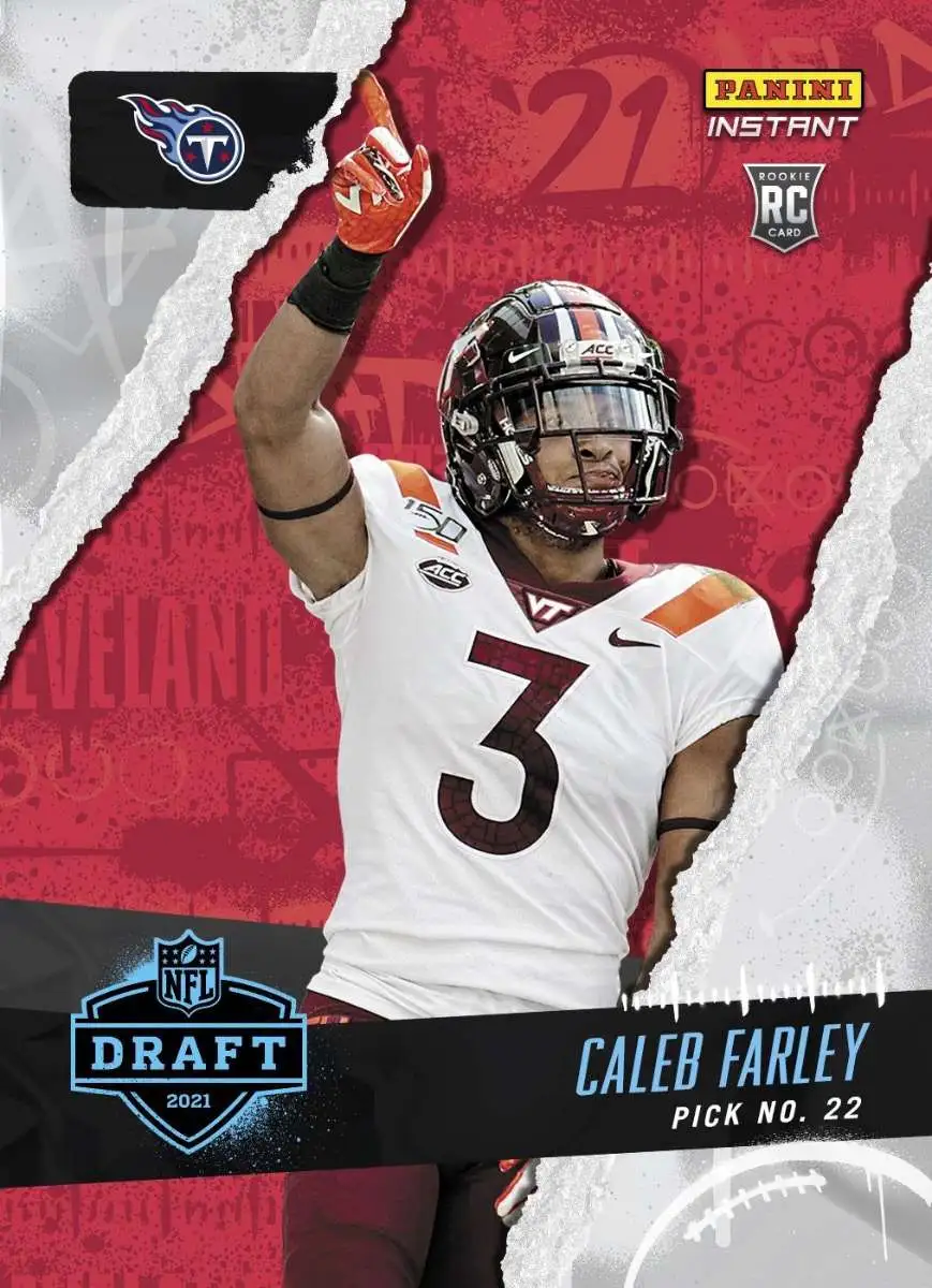 Caleb Farley Selected No. 22 Overall By Tennessee Titans