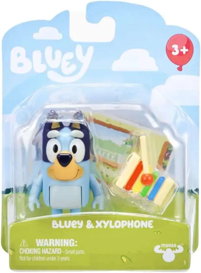 Bluey & Xylophone 3-Inch Mini Figure