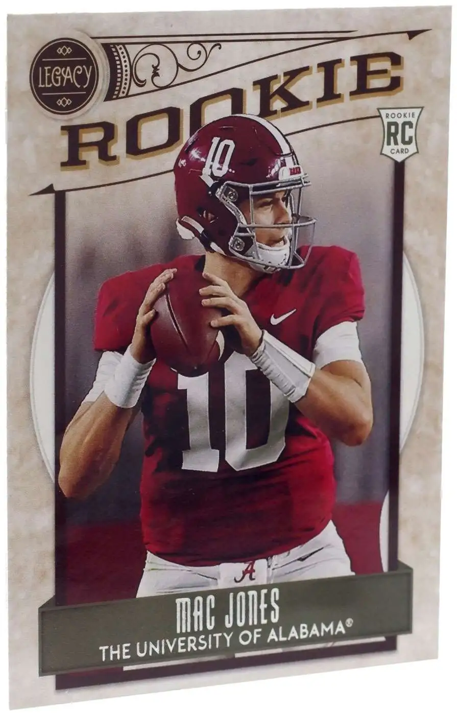 NFL New England Patriots 2021 Chronicles Draft Picks Legacy Mac Jones Trading Card #366