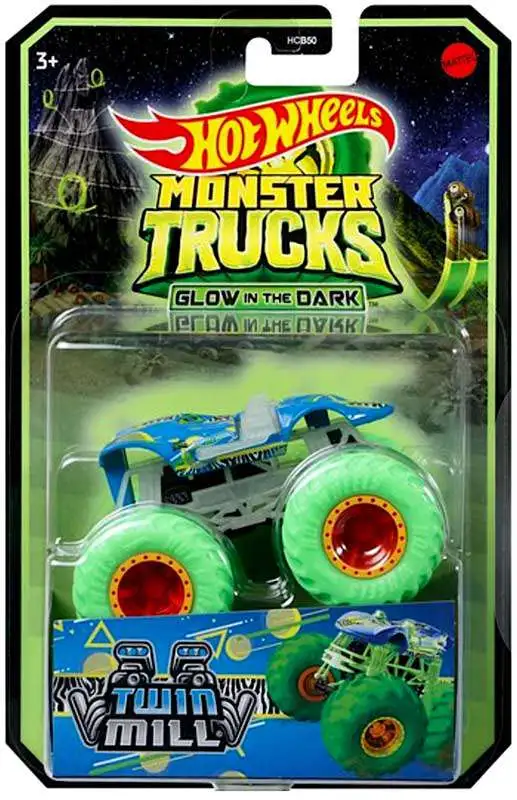 HOT WHEELS® Monster Trucks Glow in the Dark Collection