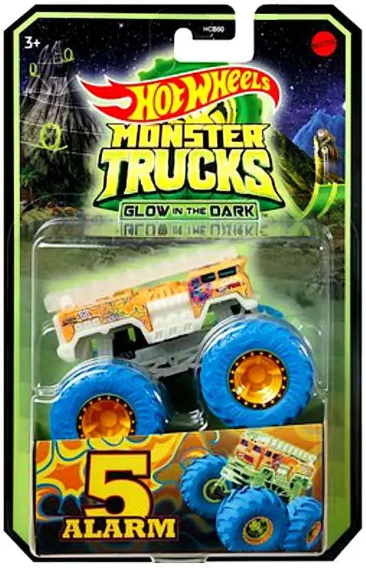 Hot Wheels Monster Trucks Glow In the Dark 1:64 Scale Trucks