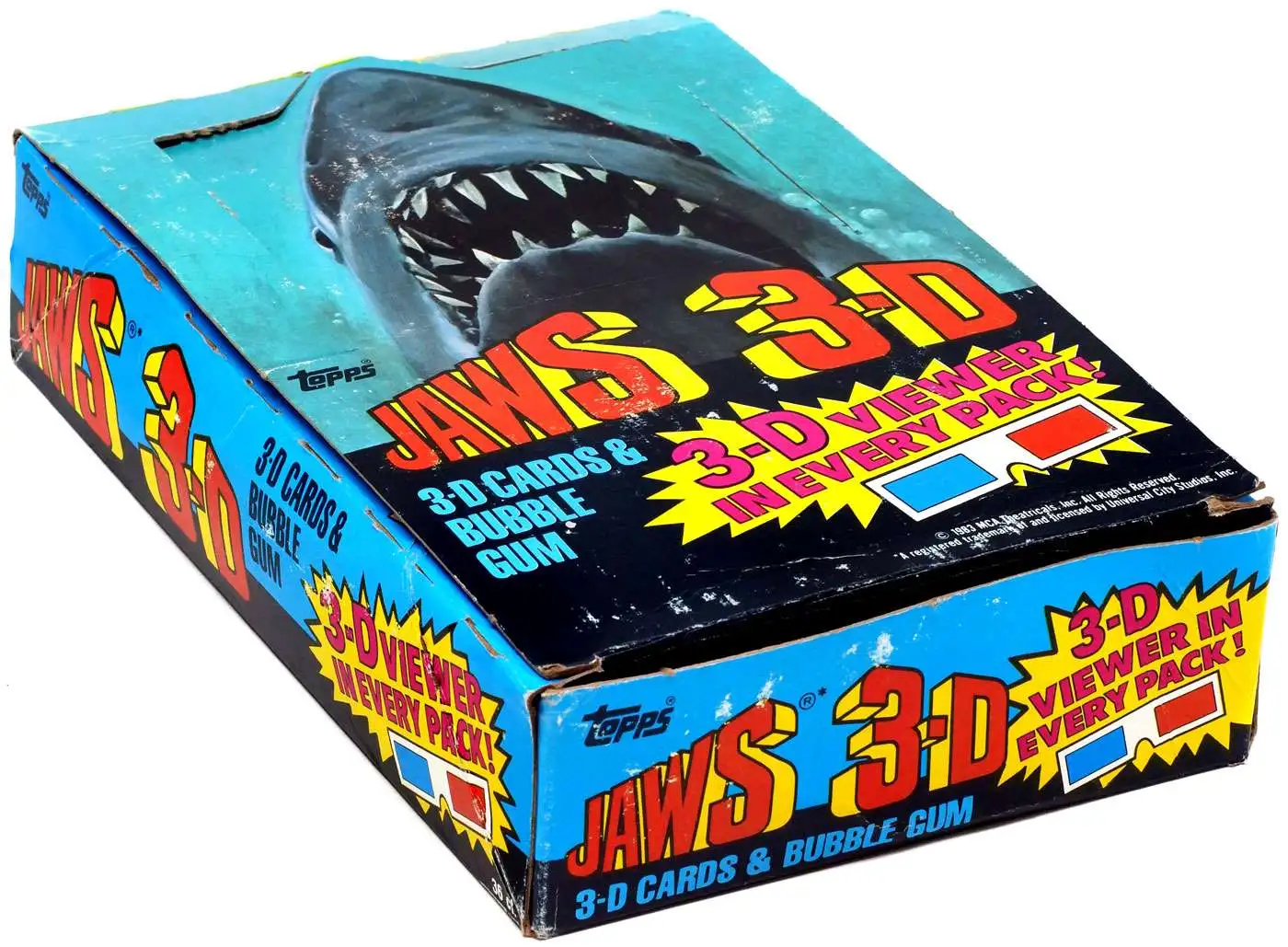 Jaws 3-D Trading Card Box [36 Packs]