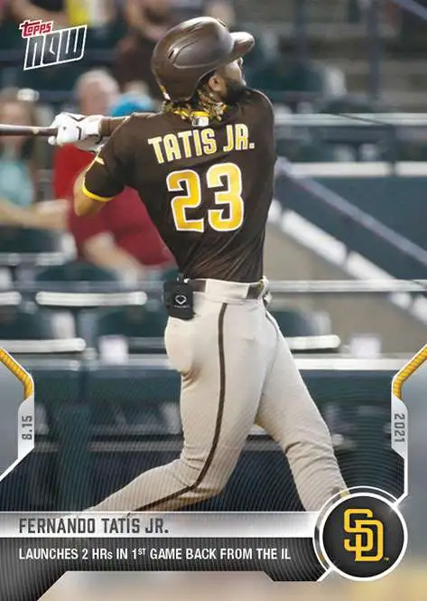 MLB Topps Now 2021 Fernando Tatis Jr. Exclusive #664