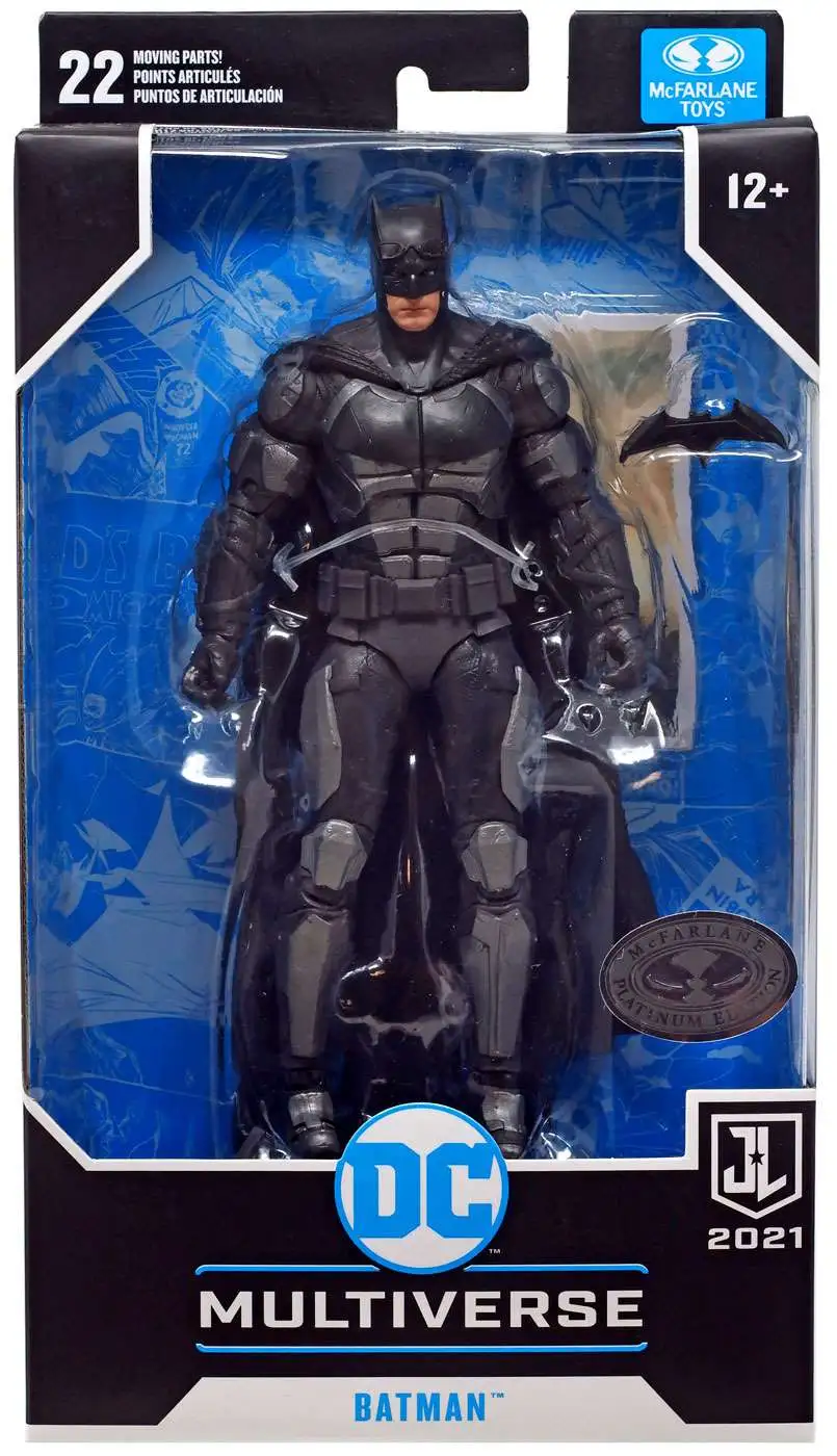 McFarlane Toys DC Multiverse Batman 7 Action Figure Justice League,  Platinum Edition Chase Version - ToyWiz