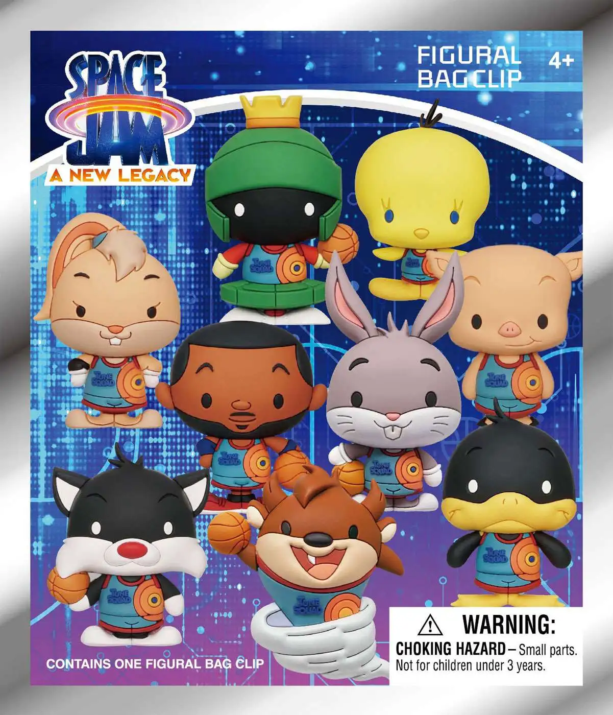 3D Figural Keyring Space Jam A New Legacy Mystery Pack [1 RANDOM Figure]