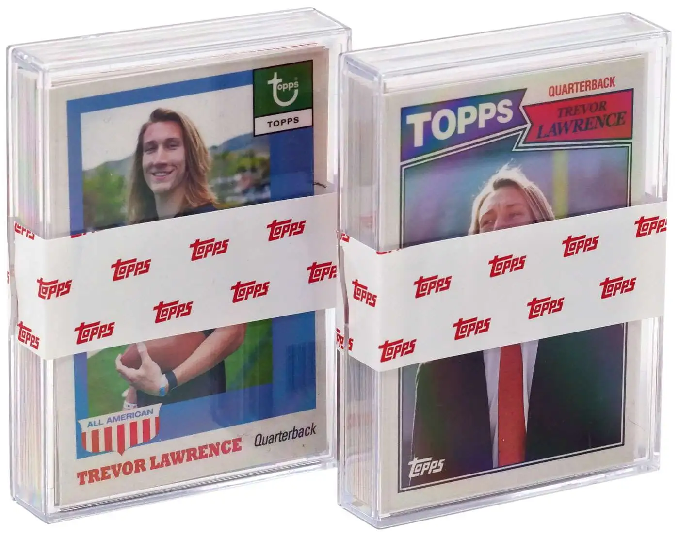 NFL Topps 2021 Football Trevor Lawrence Trading Card Set [50 Cards]