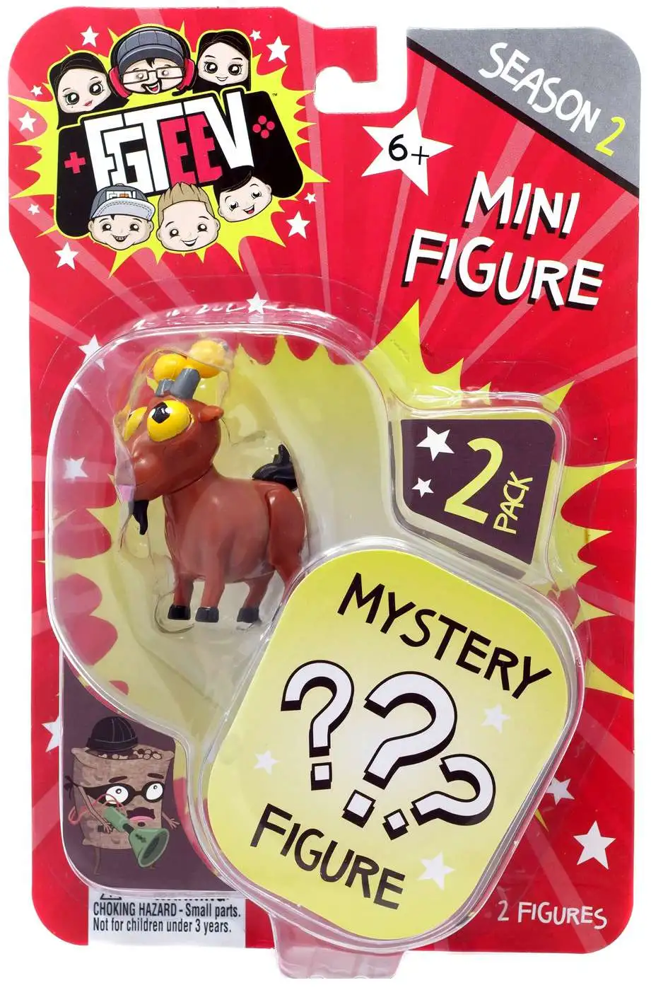 FGTeeV Season 2 Goaty & Mystery Action Figure 2-Pack