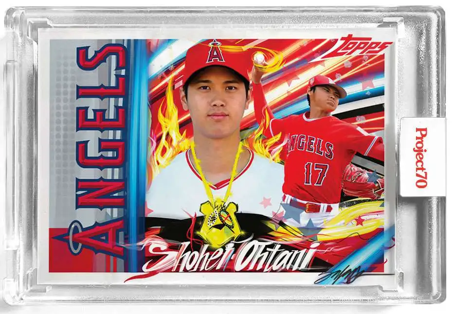 MLB Topps Project70 Baseball 1960 Shohei Ohtani Exclusive Trading Card [#450, by King Saladeen]