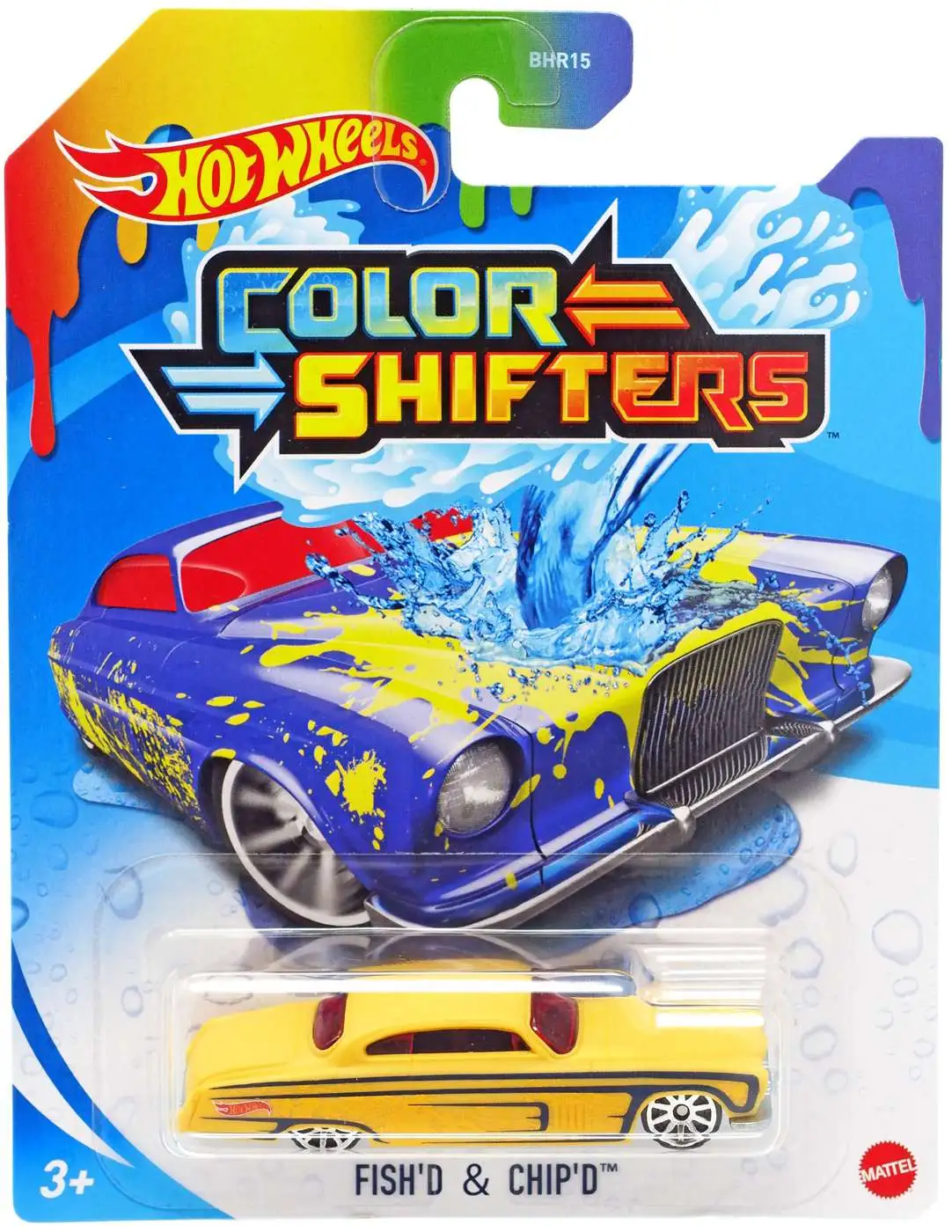 Hot Wheels Color Shifters Fish'd & Chip'd Diecast Car [2021]