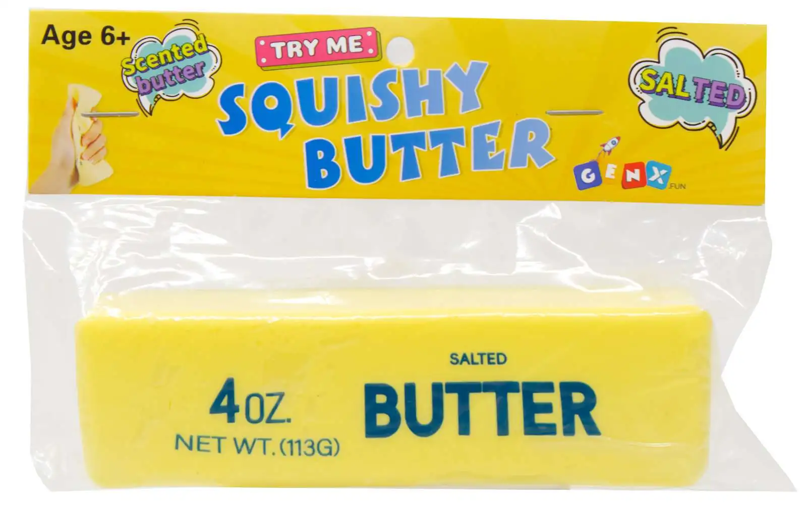 Squishy Butter 5.25-Inch Squeeze Toy [Scented]