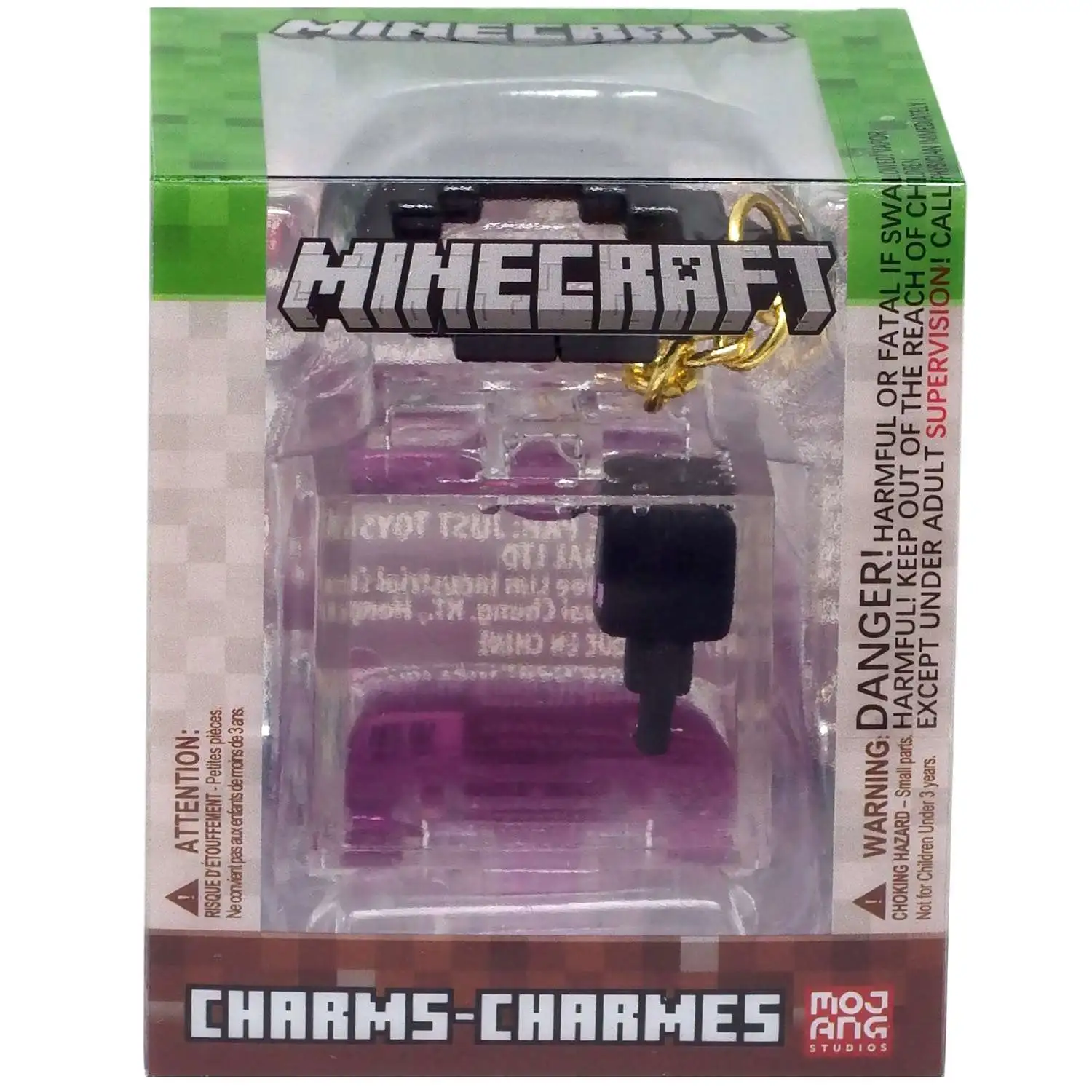 Minecraft Series 2 Charms Enderman 2.5-Inch Backpack Hanger