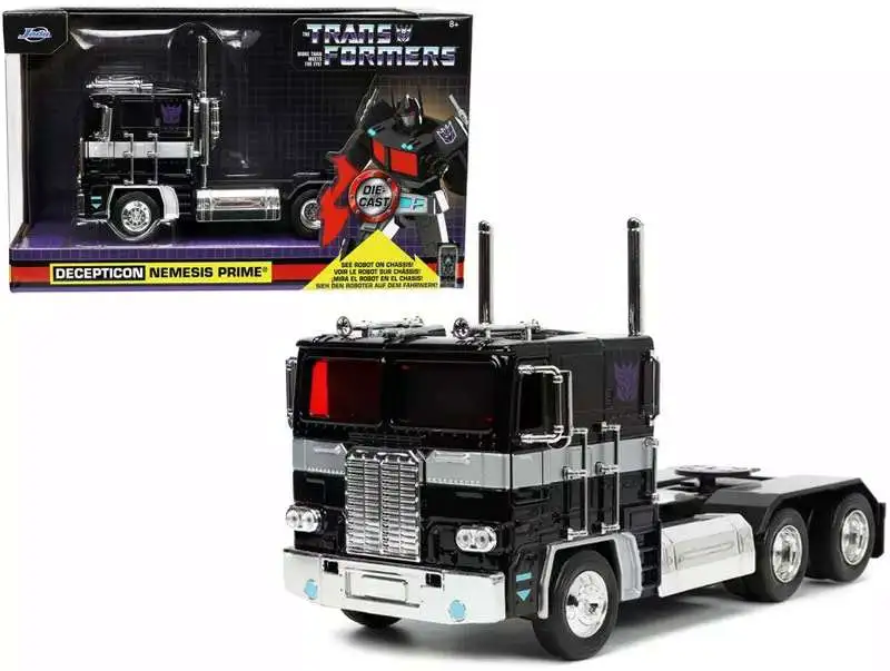 Transformers Generation 1 Nemesis Prime 1:24 Die Cast Vehicle