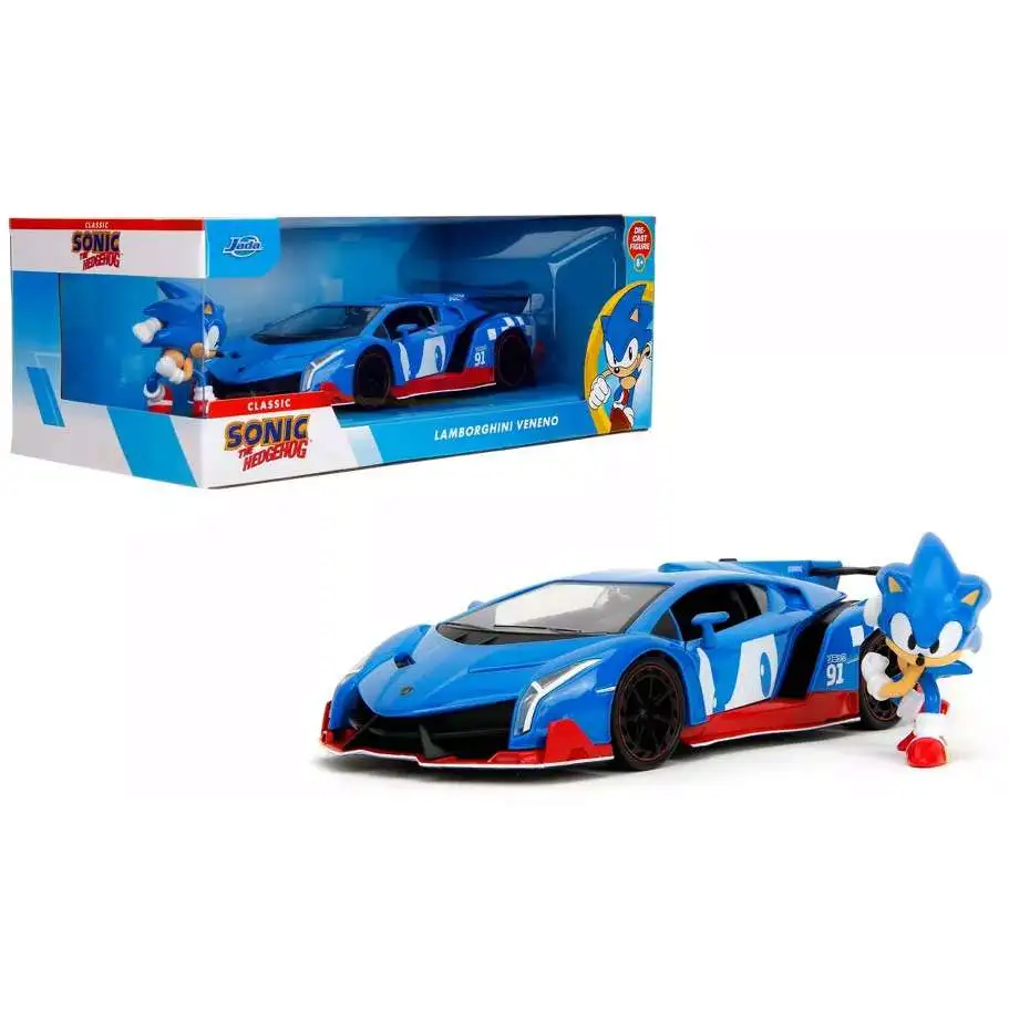 Sonic The Hedgehog Hollywood Rides Lamborghini Veneno Exclusive