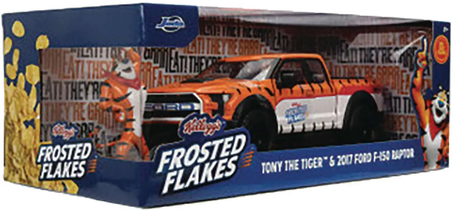 Kellog's Hollywood Rides Frosted Flakes 2017 Ford F-150 Raptor Diecast Vehicle (Pre-Order ships April)